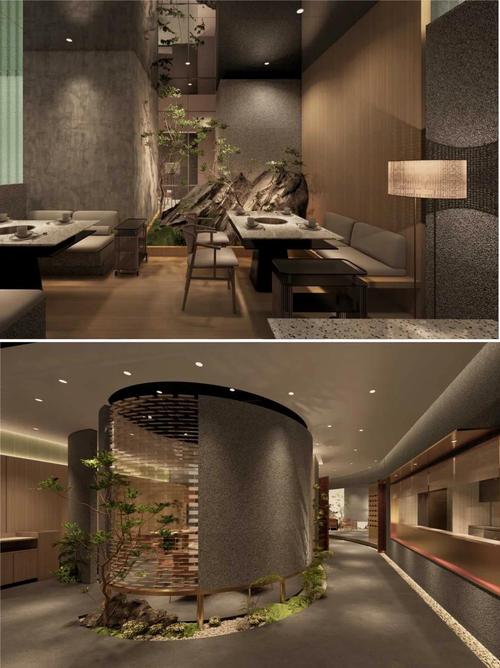 火锅店装修效果图_火锅装修风格效果图_火锅效果装修店图片