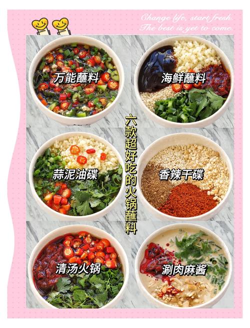 最全火锅蘸料_火锅好吃调蘸料怎么做_火锅蘸料怎么调好吃