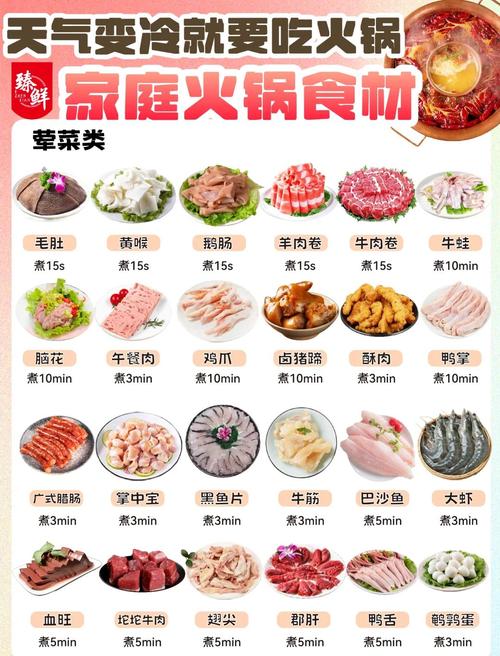 火锅配菜图片大全_火锅配菜_火锅配菜哪些最好吃